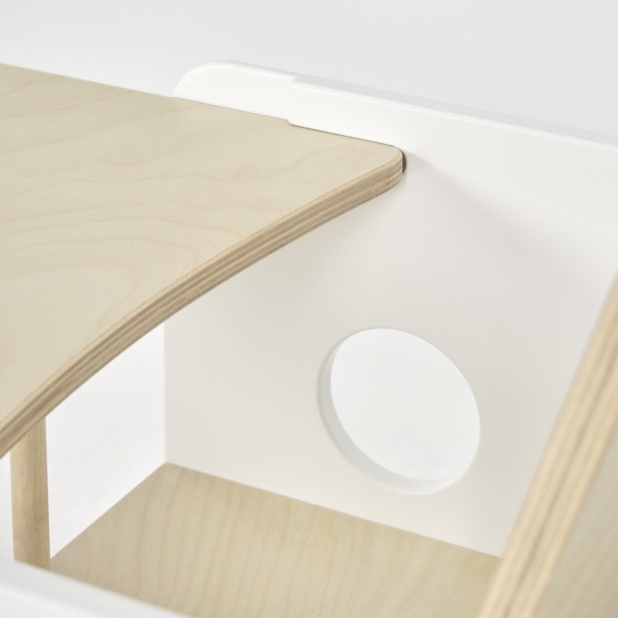 KAVE HOME Nuun brett til barnestol - naturlig bjrkefiner