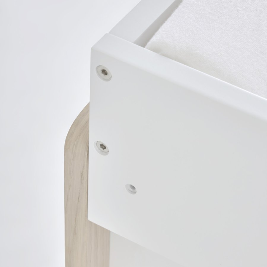 KAVE HOME Nunila stellebord - hvit MDF (72x55)