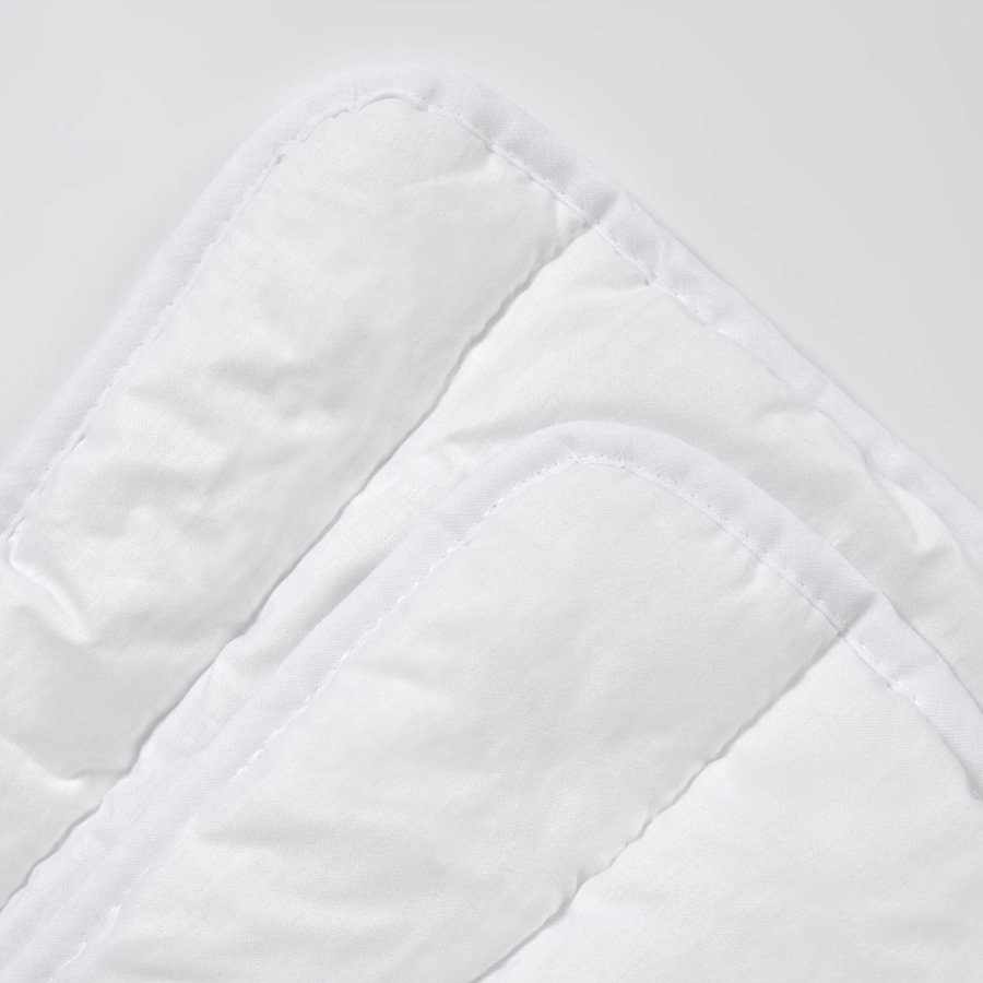 KAVE HOME Gianela quilt - hvit bomull (60x120)