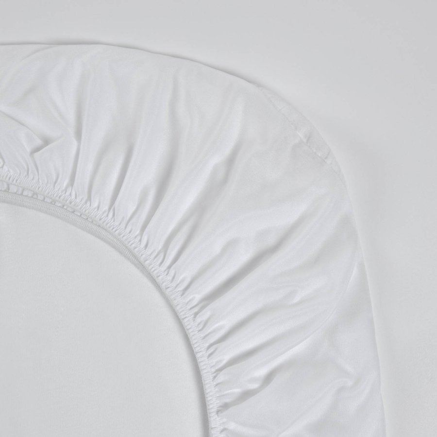 KAVE HOME Jasleen madrassbeskytter - hvit bomull (170x140)