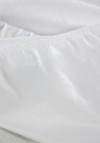 KAVE HOME Jasleen madrassbeskytter - hvit bomull (170x140)
