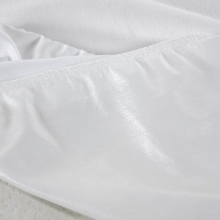 KAVE HOME Jasleen madrassbeskytter - hvit bomull (170x140)