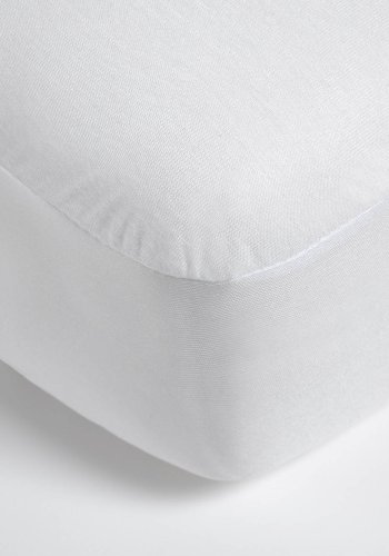 KAVE HOME Jasleen madrassbeskytter - hvit bomull (170x140)