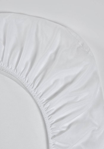 KAVE HOME Jasleen madrassbeskytter - hvit bomull (170x140)