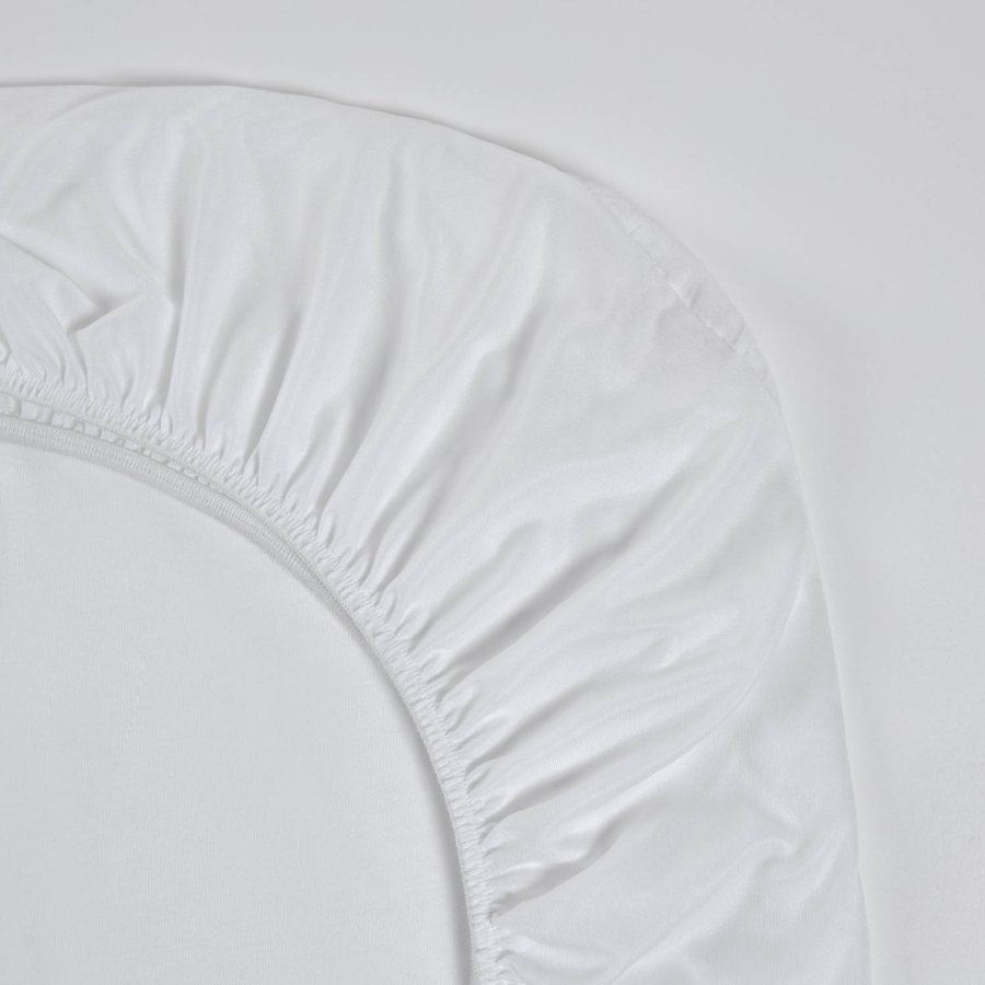 KAVE HOME Jasleen madrassbeskytter - hvit bomull (170x140)