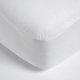 KAVE HOME Jasleen madrassbeskytter - hvit bomull (170x140)