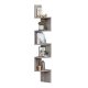 VASAGLE LBC020M01 hj�rne v�ghylde - gr� sp�nplade