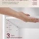 VASAGLE 6-lags bogreol med opbevaring til stue, kontor, sovev�relse, arbejdsv�relse, skandinavisk stil, skandinavisk stil, 24 x 60 x 178,5 cm, hvid LBC169T14