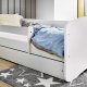 Babydreams juniorsng, med madrass, stdbrda och lda - vit laminat (180x80)