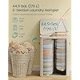 SONGMICS Tv&auml;ttkorg, 193 liters tv&auml;ttkorg, 2 fack, enkel montering, med lock och handtag, uttagbara innerp�sar, 51 x 38 x 74 cm, cappuccino beige ULCB813L01