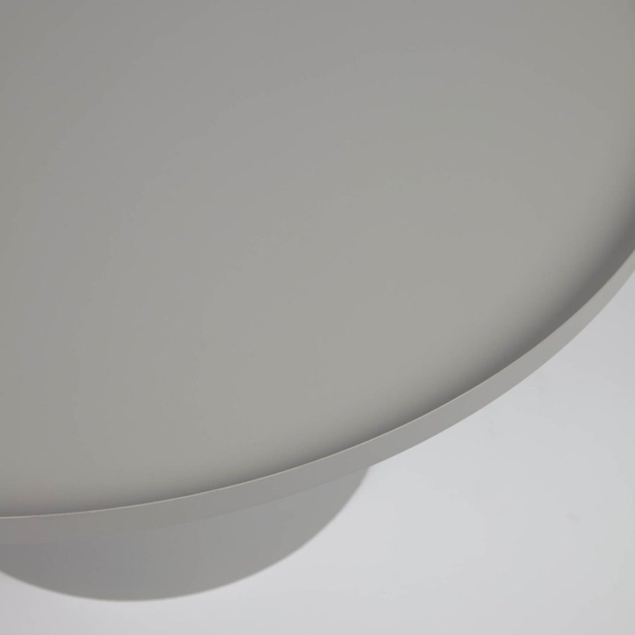 KAVE HOME Fleksa sidebord, rundt - grtt jern (72)