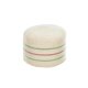 KAVE HOME Daiana puff, rund - beige og flerfarget bomull (40)