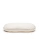 KAVE HOME Codie kj�ledyrpute, oval - hvit pels bomull/polyester (80x50)