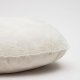 KAVE HOME Codie kj�ledyrpute, oval - hvit pels bomull/polyester (80x50)