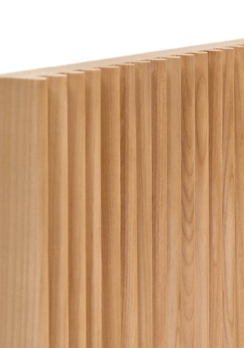 KAVE HOME Beyla sengegavl - naturlig asketre (for 90 cm senger)