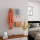 SONGMICS LHR30WT knager�kke, m. 4 knager - st�bt zink og hvid MDF (B:40) 