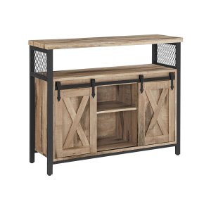 VASAGLE Spisebordssk�nk, K�kkenskab, Opbevaringsskab, 108,5x43,5x20 cm, LSC092B50