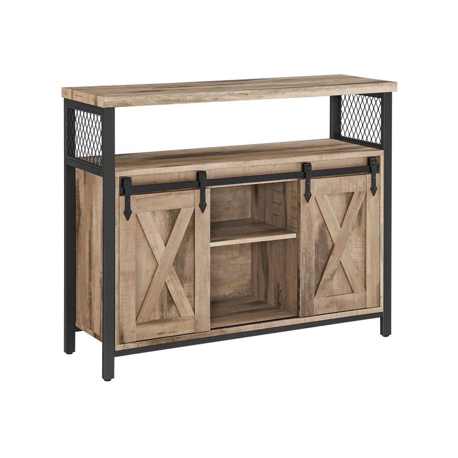 VASAGLE Spisebordssk�nk, K�kkenskab, Opbevaringsskab, 108,5x43,5x20 cm, LSC092B50