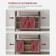 VASAGLE Spisebordssk�nk, K�kkenskab, Opbevaringsskab, 108,5x43,5x20 cm, LSC092B50