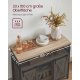 VASAGLE Spisebordssk�nk, K�kkenskab, Opbevaringsskab, 108,5x43,5x20 cm, LSC092B50