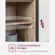 VASAGLE Spisebordssk�nk, K�kkenskab, Opbevaringsskab, 108,5x43,5x20 cm, LSC092B50