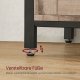 VASAGLE Spisebordssk�nk, K�kkenskab, Opbevaringsskab, 108,5x43,5x20 cm, LSC092B50