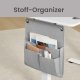 SONGMICS Elektrisk H�jdejusterbart Skrivebord, 180 x 80 x (72-120) cm, Sit-Stee-Bord, 4 H�jder, Hukommelsesfunktion til Kontor, Hjemmekontor, Cloud White LSD138W01