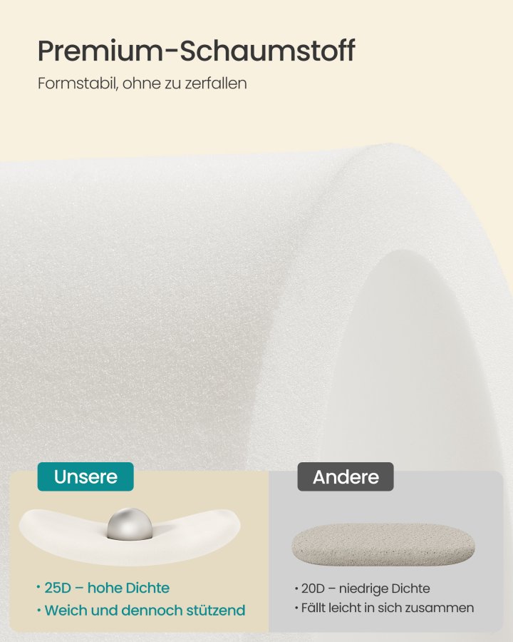 SONGMICS LSF297LH01 F&ouml;rvaringspuff, F&ouml;rvaringsl�da, Hopf&auml;llbart fotst&ouml;d, Enkel montering, F&ouml;r vardagsrum, hall och sovrum, Sammet, Kapacitet 110 l, 38 x 110 x 38 cm, Kr&auml;mvit