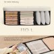 SONGMICS LSF297LH01 F&ouml;rvaringspuff, F&ouml;rvaringsl�da, Hopf&auml;llbart fotst&ouml;d, Enkel montering, F&ouml;r vardagsrum, hall och sovrum, Sammet, Kapacitet 110 l, 38 x 110 x 38 cm, Kr&auml;mvit