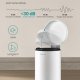 SONGMICS Pedalk&auml;rl f&ouml;r badrum, 3 l st�lk&auml;rl med mjukst&auml;ngande lock, innerk&auml;rl, f&ouml;r avfall, sovrum, Cloud White LTB013WZ01