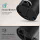 SONGMICS Pedalk&auml;rl f&ouml;r badrummet, 6 l st�lk&auml;rl med mjukst&auml;ngande lock, innerk&auml;rl, f&ouml;r avfall, sovrum, bl&auml;cksvart LTB016BZ02