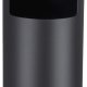 SONGMICS St�ende askfat f&ouml;r cigarett utomhusbruk rostfritt st�l svart 60,5 x 24,5 cm LTB17C
