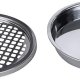 SONGMICS St�ende askfat f&ouml;r cigarett utomhusbruk rostfritt st�l svart 60,5 x 24,5 cm LTB17C