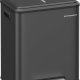 SONGMICS LTB544B02 Avfallssortering 2 x 15 l med lock, k&ouml;ks- och vardagsrumsavfallsbeh�llare, pedaltyp, rostfritt st�l, luftt&auml;t, plastflaska, burkf&ouml;rvaring, ingen insyn, horisontell typ, kraftig