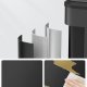 SONGMICS LTB544B02 Avfallssortering 2 x 15 l med lock, k&ouml;ks- och vardagsrumsavfallsbeh�llare, pedaltyp, rostfritt st�l, luftt&auml;t, plastflaska, burkf&ouml;rvaring, ingen insyn, horisontell typ, kraftig