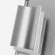 SONGMICS LTB593E01 30 liters pedalhink i st�l med innerhink, mjukst&auml;ngning och &ouml;ppningsgrepp, metallic silver LTB593E01