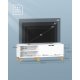 VASAGLE TV-skab til TV op til 65 tommer, 140 cm bredt TV-bord med 2 d�re, justerbare hylder, TV-bord, til stue, spisestue, sovev�relse, hvid LTV027T46