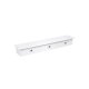 SONGMICS sv�vende v�greol med 3 skuffer, opbevaringshylde til entr&eacute;, 80 x 15 x 10 cm, stue, sovev�relse, k�kken, h�jglansmaling, hvid LWS085W01