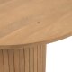 KAVE HOME Licia spisebord, rundt - naturlig mangotre (120)