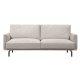 KAVE HOME Galene 3-seters sofa - beige resirkulerte fibre og jern