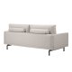 KAVE HOME Galene 3-seters sofa - beige resirkulerte fibre og jern
