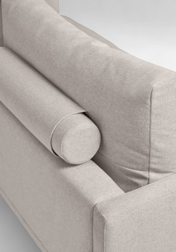 KAVE HOME Galene 3-seters sofa - beige resirkulerte fibre og jern
