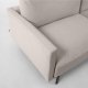 KAVE HOME Galene 3-seters sofa - beige resirkulerte fibre og jern