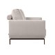 KAVE HOME Galene 3-seters sofa - beige resirkulerte fibre og jern