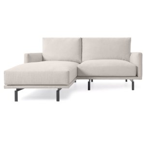 KAVE HOME Galene Soffa, med Vänster Schäslong - Beige tervunna Fibrer och Järn