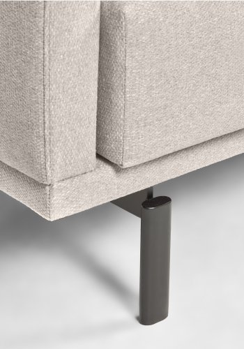 KAVE HOME Galene Soffa, med Vänster Schäslong - Beige tervunna Fibrer och Järn