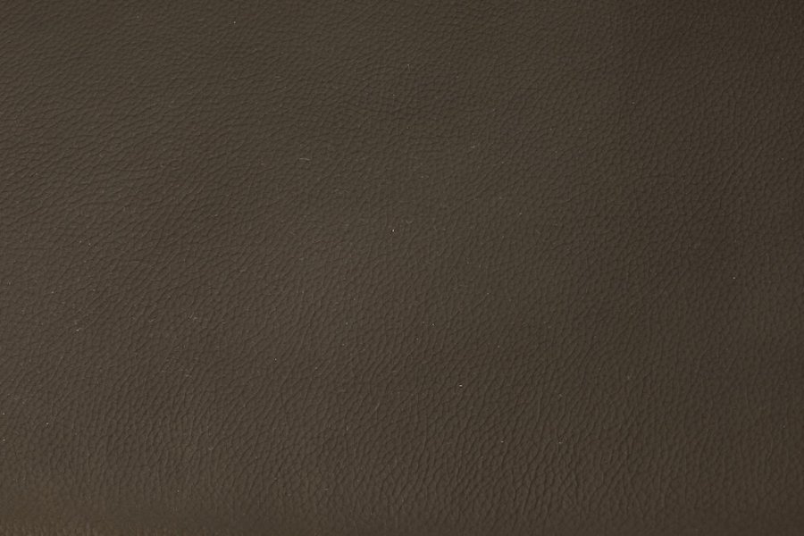 ROWICO Lowell svingstol, med armlener - brunt skinn og sort metall