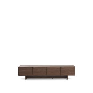 KAVE HOME Norlen TV-bord, m. 4 l�ger - valn�ddefiner (200x46)