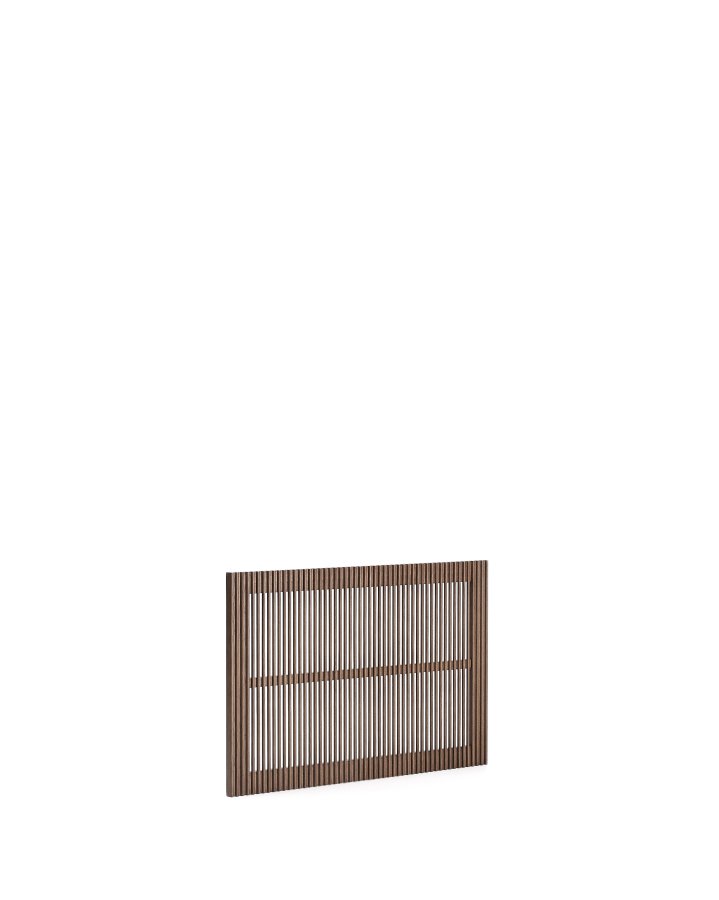 KAVE HOME Beyla sengegavl - valn�ddefarvet asketr� (til 90 cm seng)