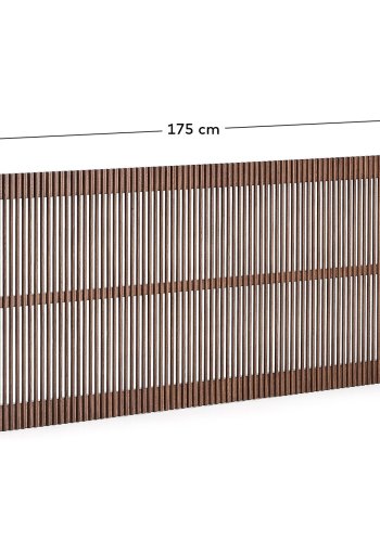 KAVE HOME Beyla sengegavl - valn�ddefarvet asketr� (til 160 cm seng)